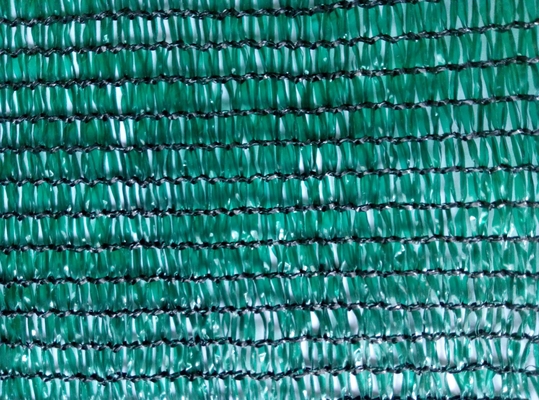 HDPE Green Net 75 เปอร์เซ็นต์ Green Garden Shade Net สีเขียวเข้มสำหรับป้องกันแสงแดด